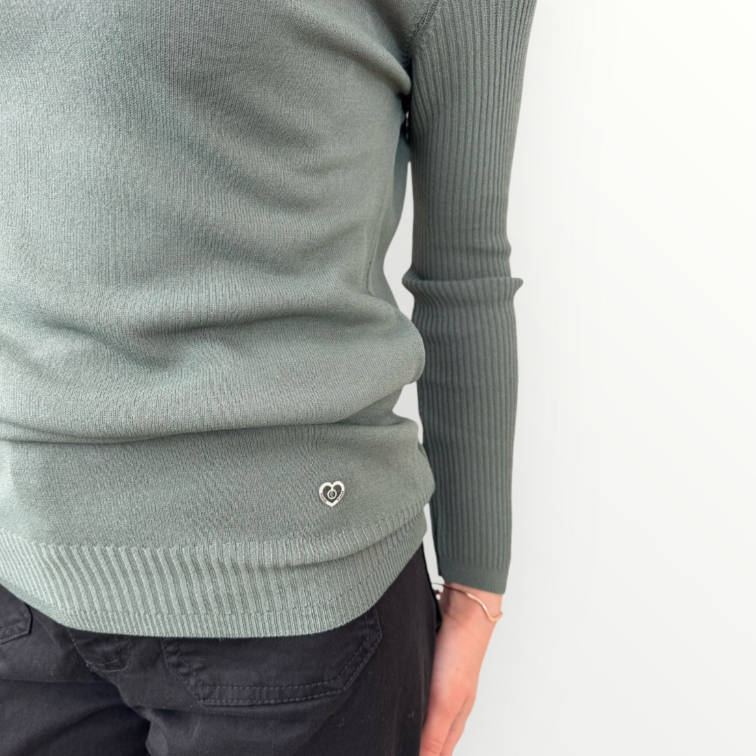 PLEASE - MAGLIA CON SCOLLO AMPIO