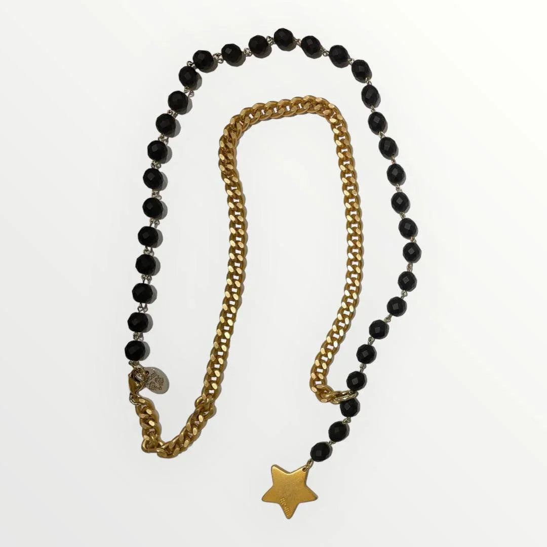 Telooco Gotica Cristallo Collana Punk con Ciondolo Luna Viola Vintage Strega Gioielli Nero per Halloween Natale Telooco Gotica Cristallo Collana Punk con Ciondolo Luna Viola Vintage Strega Gioielli Nero per Halloween Natale
